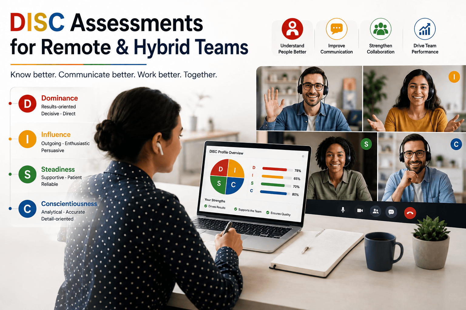DISC Assessments for Remote and Hybrid Teams